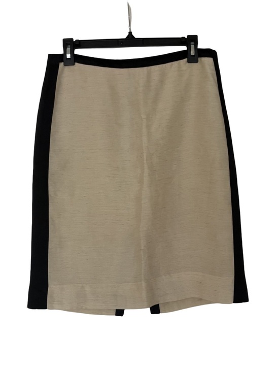 J. Crew Dresses & Skirts - J. Crew Colorblock Cream and Black Skirt